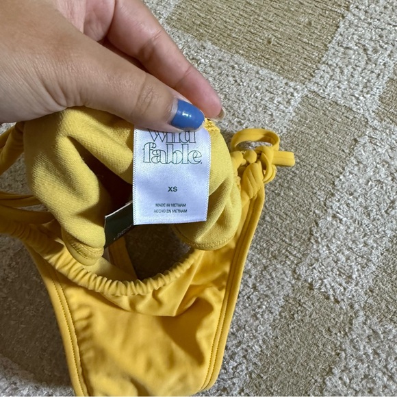 Wild Fable Yellow Bikini Bottom - Picture 3 of 4